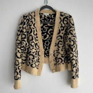 For Love and Lemons Leopard Print Soft Cardigan